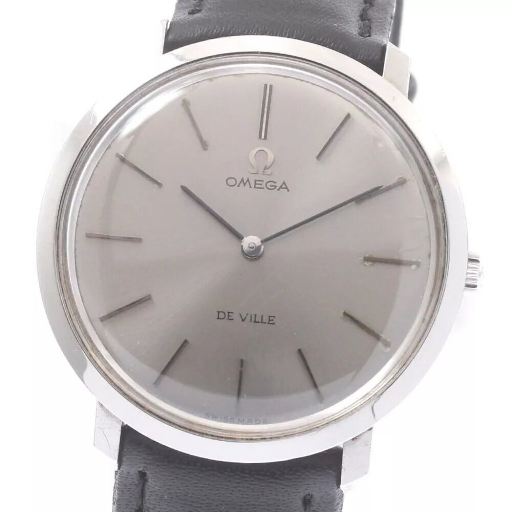OMEGA De Ville 111.077 Cal.620 Silver Dial Hand Winding Men's Watch - Picture 10 of 12